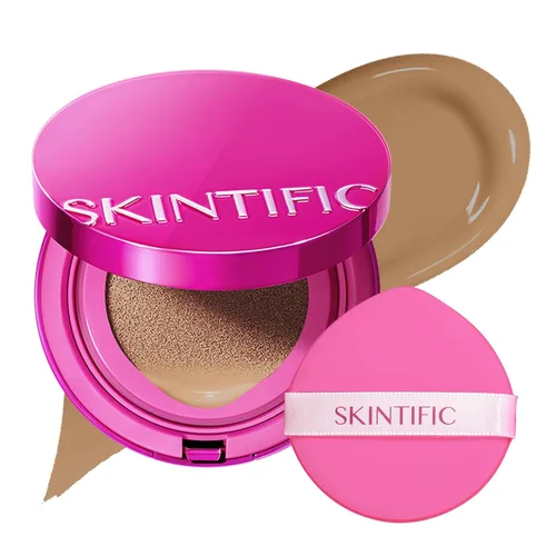 Vista 17 de SKINTIFIC - Base de cojín rosa natural brillante 00 porcelana