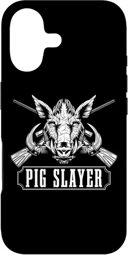 Vista 32 de Pig Slayer Hunter Wildlife - Hunt Hog Hunting Case for iPhone 16