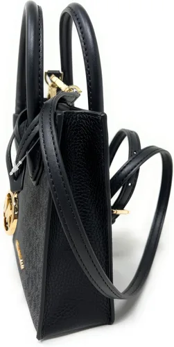 Vista 4 de Michael Kors Mercer - Bolso bandolera de piel con guijarros extra pequeño