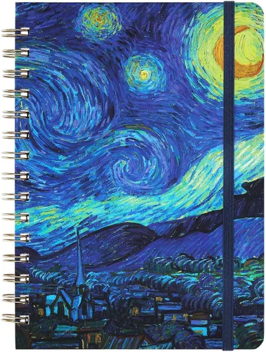 Vista 9 de Cuaderno/diario rayado: diario forrado con papel grueso de primera calidad, 8.5 x 6 pulgadas, cuaderno rayado universitario, con exquisito bolsillo