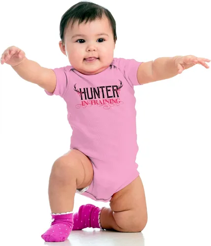 Vista 4 de Brisco Brands Hunter En Entrenamiento Aprendizaje Caza Bebé Body Jumper Girls
