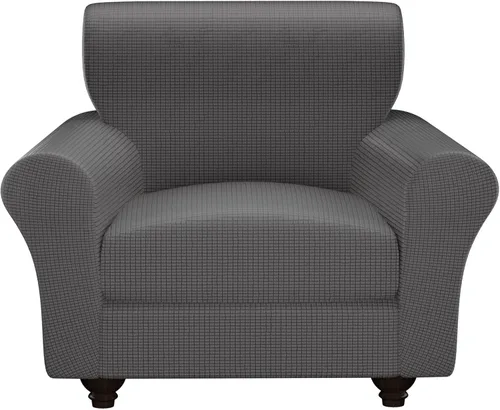 Vista 64 de Fundas elásticas para silla, fundas elásticas para sillón de 2 piezas, fundas de sofá lavables con diseño floral para sillón, protector de muebles
