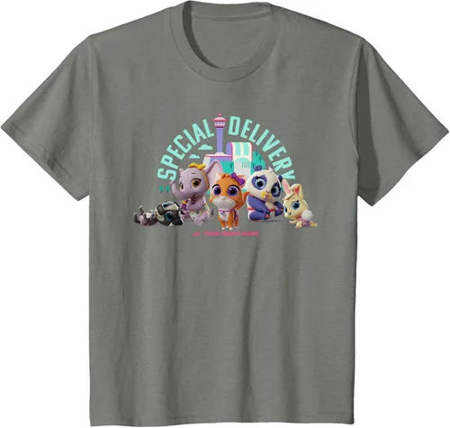 Vista 79 de Disney Camiseta de entrega especial Junior T.O.T.S, Negro, S