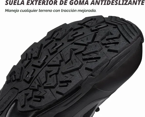 Vista 3 de LARNMERN Botas con punta de acero para hombre, zapatos cómodos de seguridad Negro profundo