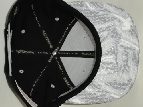 Vista 6 de Mitchell & Ness NHL Montreal Maroons - Pincel de pintura (2 tonos), gorra Snapback, Negro