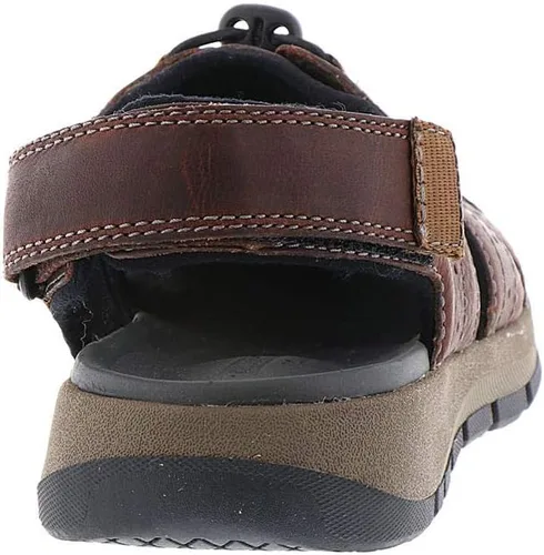 Vista 6 de Clarks Brixby Cove Fisherman Sandalia para hombre, Marrón