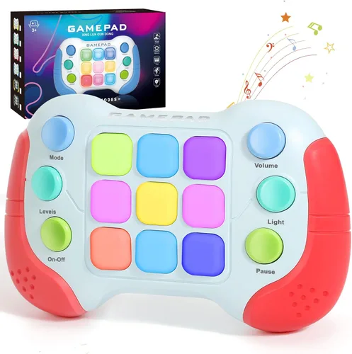 Vista 7 de AOTIBO Manejo de juguetes de juguete rápido, juego de mano intermitente para niños, adolescentes y adultos, juego electrónico de cerebro y memoria