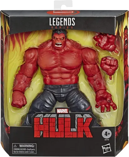 Vista 3 de Marvel Deluxe Legends Red Hulk