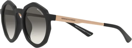 Vista 3 de Armani Exchange womens Ax4132su Universal Fit Round Sunglasses