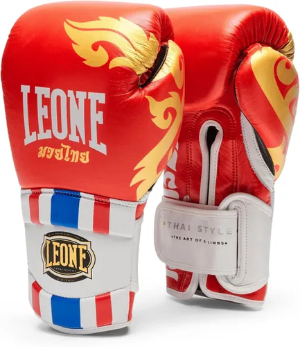 Vista 8 de LEONE 1947, Guantes de boxeo estilo tailandés Azul