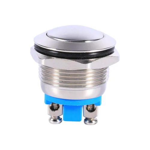 Vista 6 de Fydun - Interruptor de botón de metal de 0.748 in, interruptor momentáneo de bocina de botón de 12 V para interruptor de coche, interruptor