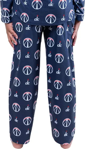 Vista 4 de Ultra Game Youth NBA Official 2-Piece Super Soft Button Down Pajamas Set