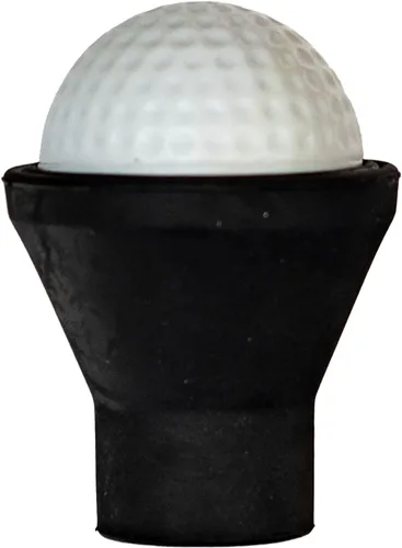 Vista 2 de Jef World of Golf Regalos y Galería, Inc. Recogida de bolas (negro)