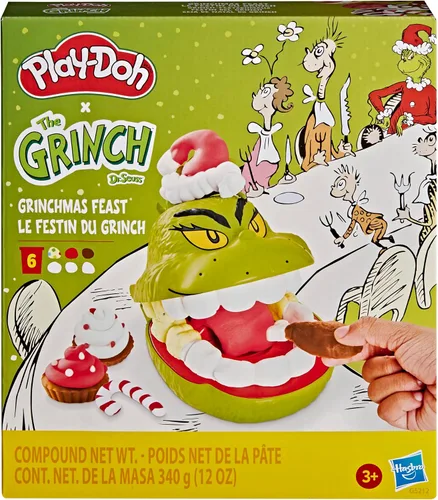 Vista 2 de Play-Doh Juego de fiesta de Grinchmas Dr. Seuss