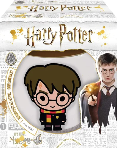 Vista 2 de Enesco Taza de personaje de Harry Potter con texto en inglés "Our Name is Mud