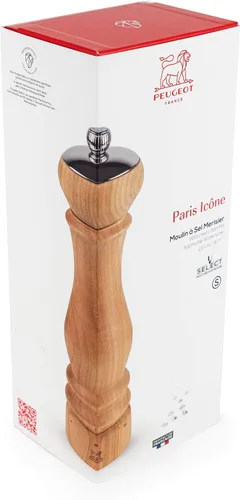 Vista 3 de Peugeot Peugot Paris Icone, molino de sal de cereza silvestre de 9 pulgadas