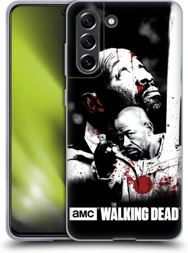 Vista 8 de Head Case Designs AMC The Walking Dead Blood Bath Daryl Gore - Funda de gel con licencia oficial [protección de grado militar] compatible con Baño