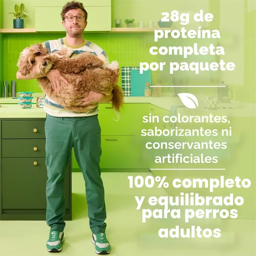 Vista 5 de Comidas preparadas Purina Beneful, comida para perro, paquete surtido, 10 onzas Tubo, paquete de 8