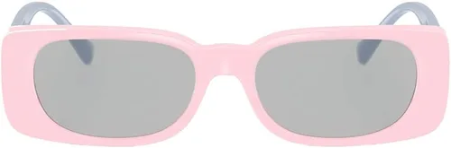 Vista 2 de Versace Gafas de sol rectangulares de plástico rosa completo VK 4003U 5440CV para niños