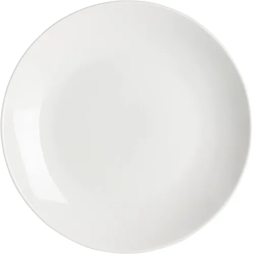 Vista 12 de 10 Strawberry Street Juego de vajilla Simply Coupe de 16 piezas, blanco - SM-1600-CP-SW