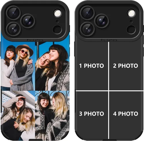 Vista 10 de Funda para teléfono con imagen personalizada para iPhone 17, 16, 15, 14, 13, 12, 11 Pro Max, Mini, XR, Xs, 8, 7, 6 Plus, TPU + funda de piel suave