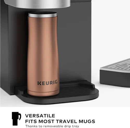 Vista 8 de Keurig K-2550 - Cafetera de una sola porción para empresas medianas, plomada, plata/negro