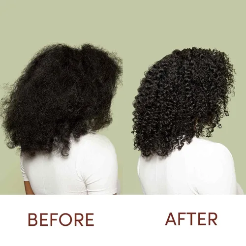 Vista 7 de Mizani True Textures - Máscara de vapor de arcilla marroquí Acondiciona y nutre profundamente, con aceite de coco, para cabello rizado, 16.9 onzas