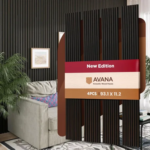 Vista 17 de Paquete de Muestras de Color de Paneles de Pared Acústicos Avana - Paneles de Madera Premium para Decoración de Paredes - Insonorización