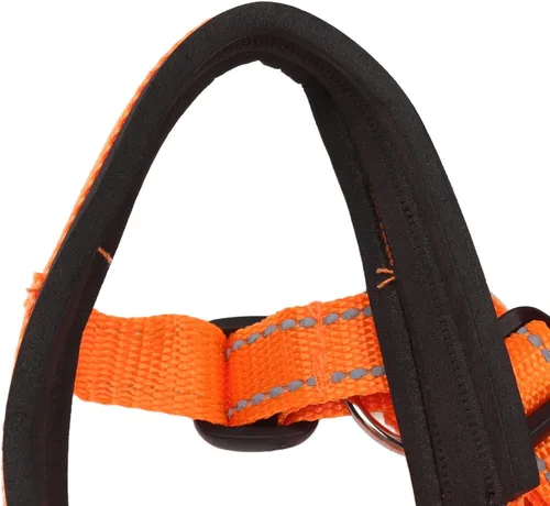 Vista 8 de TOPINCN Collar para la cabeza, cabestro de cabeza de perro con correa de seguridad, material de nailon con hebilla de metal, arnés para la cabeza