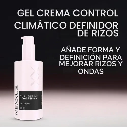 Vista 4 de Nexxus Crema para definir rizos con control climático y tecnología STYLEPROTECT 8 fl oz (236.59 ml)