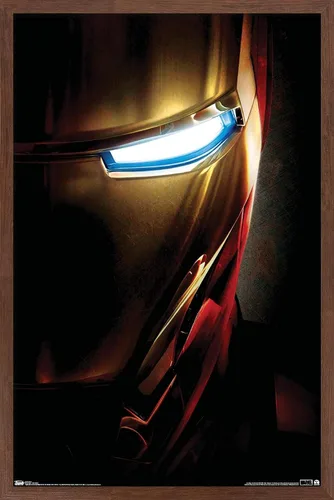 Vista 5 de Trends International Marvel Iron Man - Póster de pared de una hoja, 22.375 x 34 pulgadas, versión premium sin marco