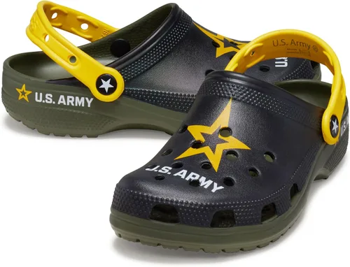 Vista 13 de Crocs Zuecos unisex para adultos, diseño clásico del Ejército de los Estados Unidos Militar