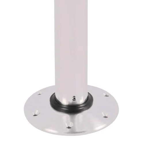 Vista 5 de Soporte de pedestal de mesa ajustable, base de pedestal de mesa con altura ajustable de 22 a 28 pulgadas, base de mesa de restaurante, base