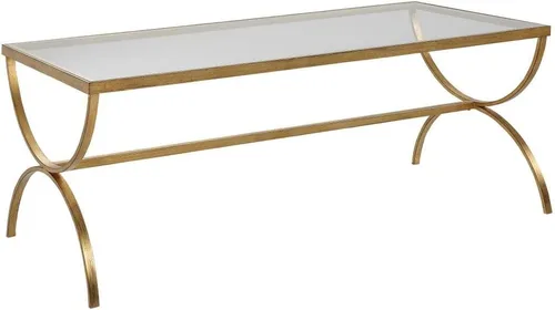 Vista 6 de Uttermost Crescent - Mesa de café de 18 pulgadas de alto y 48 pulgadas de ancho