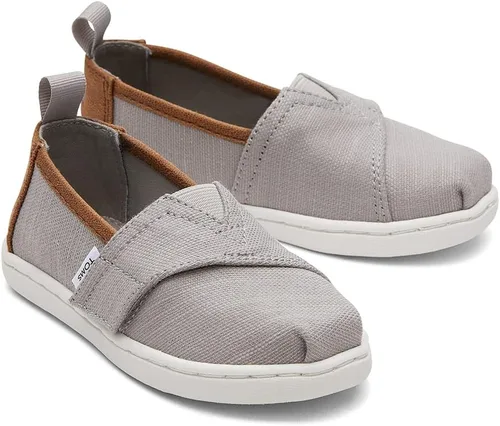 Vista 4 de TOMS - Alpargatas sin cordones para mujer, con diseño de Paper Source