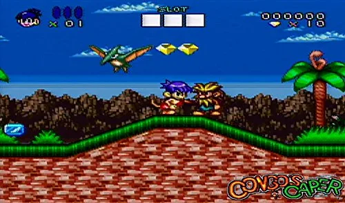 Vista 9 de Retro-Bit Joe & Mac Ultimate Caveman Collection Cartridge - 3 Games in 1 for SNESSuper NES