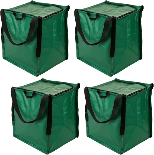 Vista 10 de DURASACK XL - Bolsas de almacenamiento resistentes con cremallera de 48 galones, color negro