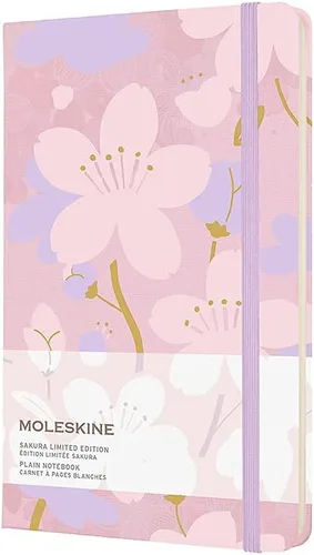 Vista 29 de Moleskine Edición Limitada Sakura - Cuaderno, tapa dura, grande (5 x 8.25 pulgadas), a rayas/con líneas, Caja de Coleccionista Premium Swan