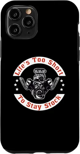 Vista 26 de iPhone 13 Pro Max Life es demasiado corta para mantenerse en stock - Drag Racing Muscle Car V8 Case