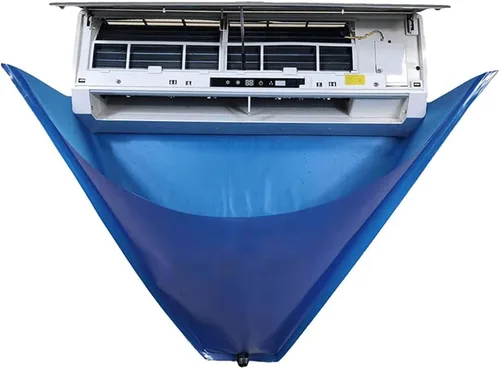 Vista 4 de EMVANV Kit de limpieza de aire acondicionado dividido a prueba de agua, para montar en la pared, cubierta limpia, bolsa de servicio para aire