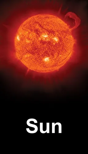 Vista 4 de Tarjetas flash actualizadas del espacio exterior con datos divertidos