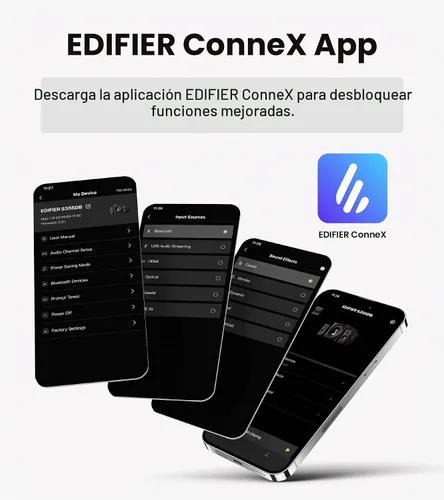 Vista 10 de Edifier S355DB 2.1 Altavoces alimentados para estantería, audio de alta Nogal