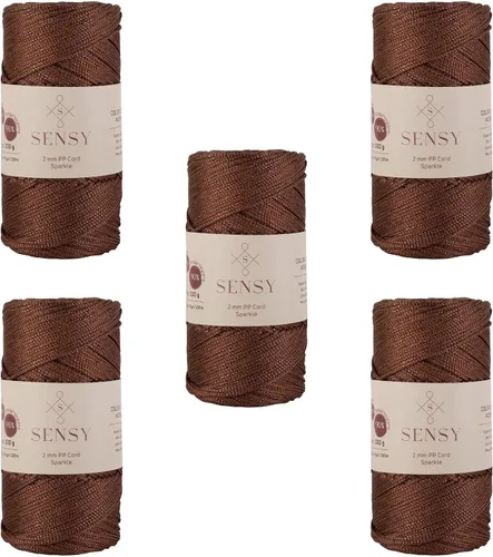 Vista 152 de Sensy Premium 2mm 229.5 metros de cuerda de poliéster 100% cordón de polipropileno Cordón de macramé 2mm Cordón para bolso de crochet Hilo