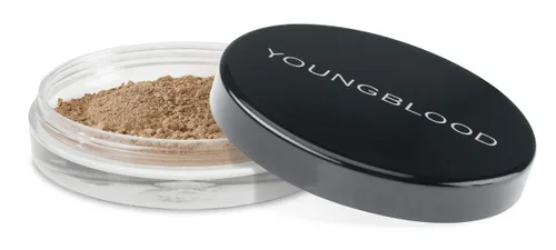 Vista 4 de Cosméticos Minerales Youngblood, polvo suelto natural mineral de base, Barely Beige