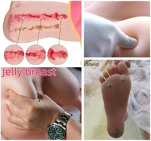 Vista 6 de Muñecas sexuales de cuerpo completo, muñeca sexual de tamaño real, muñeca sexual realista para hombres, muñeca sexual de TPE masculina con pie