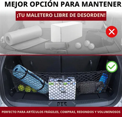 Vista 5 de Red de carga de malla para maletero estilo sobre para Ford Explorer Base ST XLT 2020-2024 – Accesorios de coche – Organizadores y almacenamiento