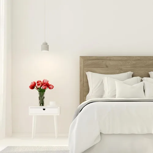 Vista 4 de Rust-Oleum 380220 Linen White Sure Color - Pintura interior + imprimación, cáscara de huevo, 1 galón