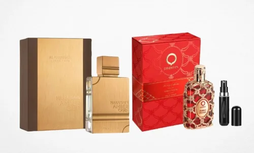 PROMO DUO AL HARAMAIN ORIENTICA CAJA de PERFUMERIA GLOW FRAGANCE