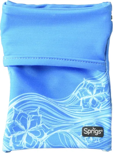 Vista 26 de Sprigs Banjees Cartera de Muñeca de 2 Bolsillos/Banda de Muñeca/Bolsillo de Muñeca para Viajar, Caminar y Correr. Bolsa Cartera que Contiene