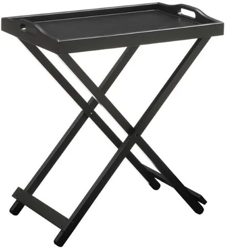 Vista 6 de Pemberly Row Mesa de bandeja plegable en gris